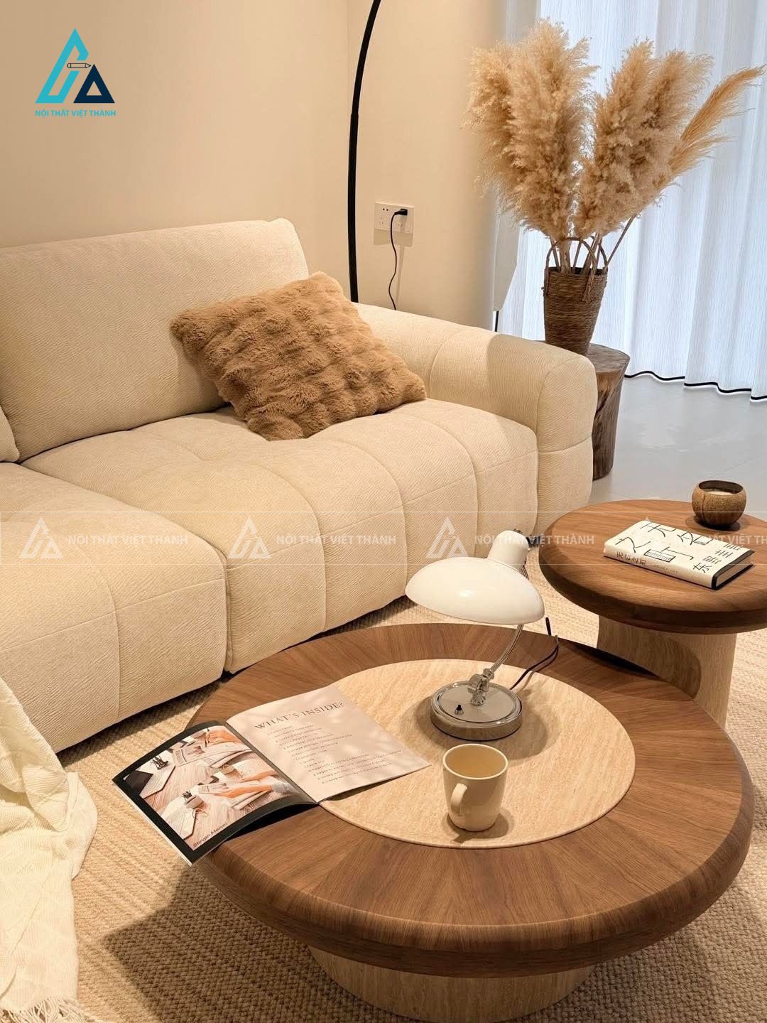 Thiết kế nội thất phòng khách chung cư cô Duyên Dầu Giây Đồng Nai 4