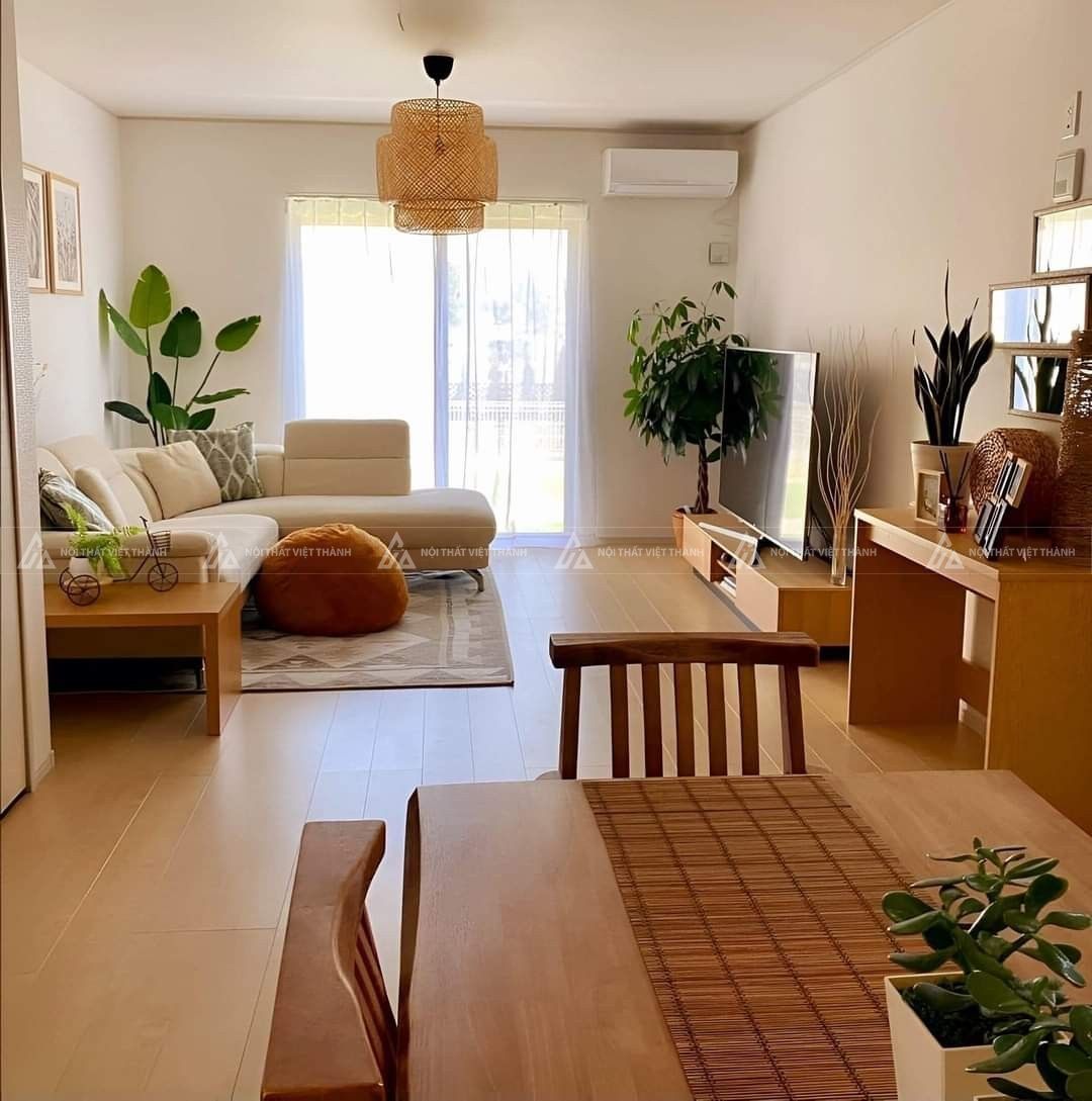 Nội thất phòng khách 15m2 không gian mở