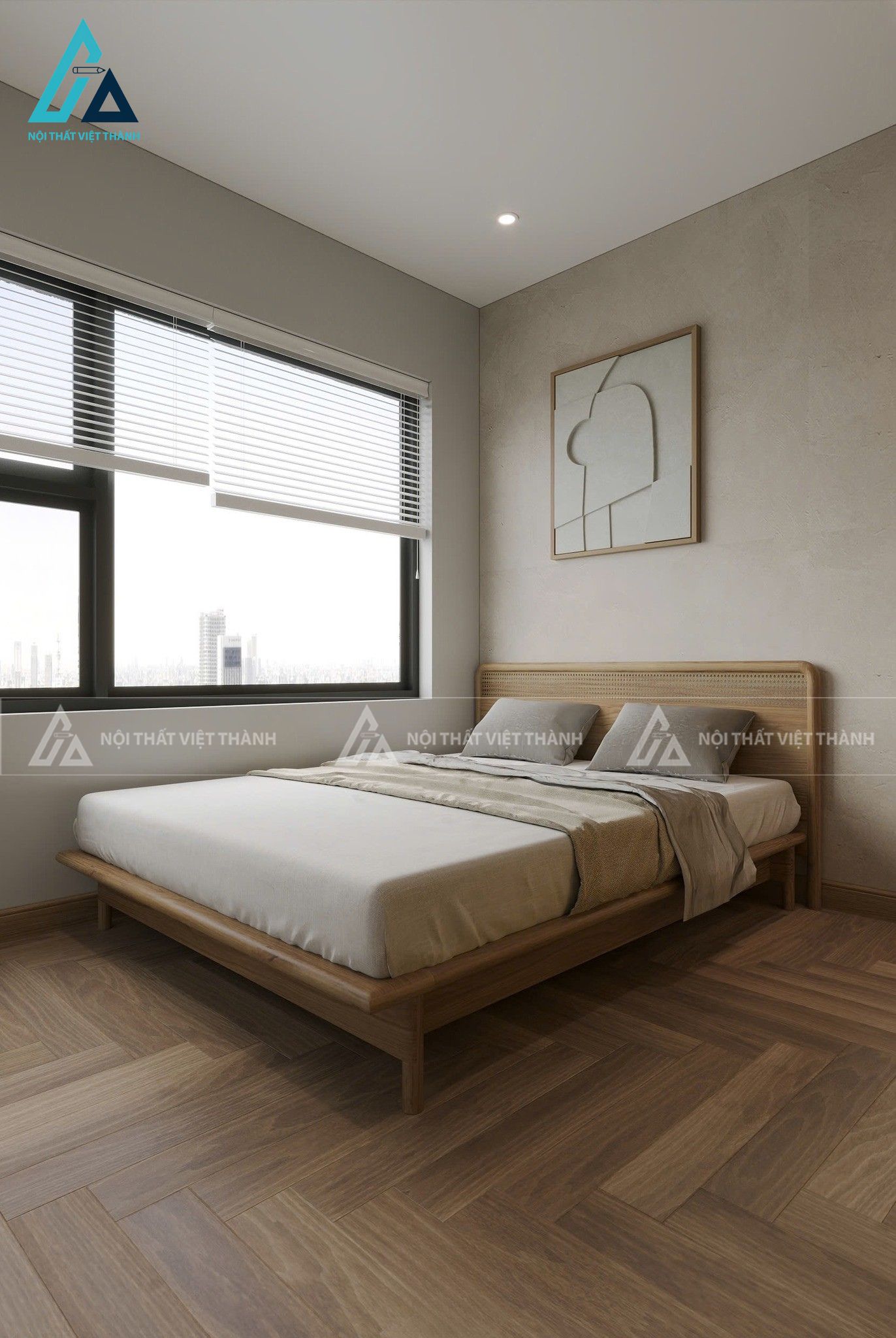 Thiết kế nột thất phòng ngủ anh Phúc Bến Tre Vĩnh Long 3