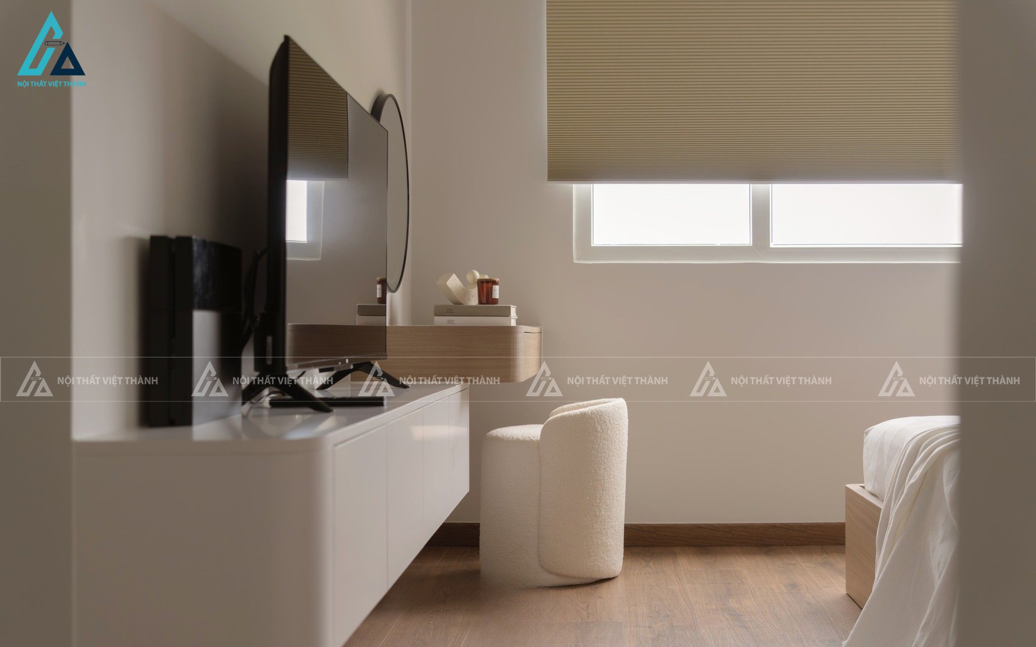 Thiết kế nội thất phòng ngủ bác Quyết Xuân Lôc Đồng Nai 5