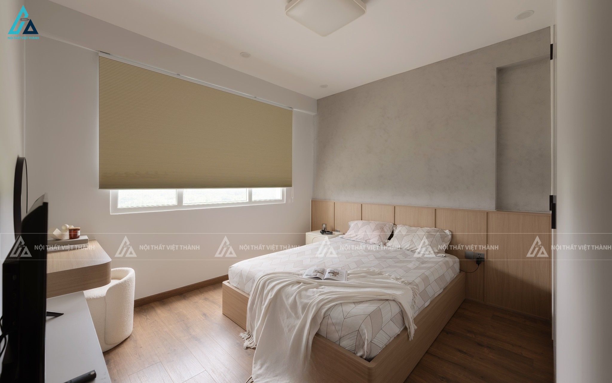 Thiết kế nội thất phòng ngủ bác Quyết Xuân Lôc Đồng Nai