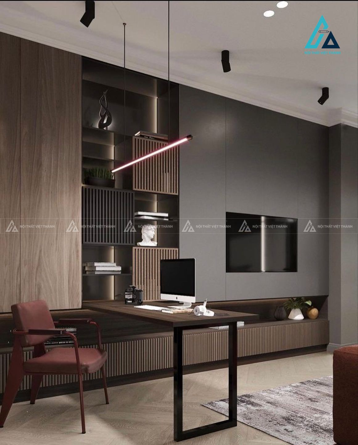 Thiết kế nội thất văn phòng cô Bắc Tân Uyên Hồ Chí Minh 2