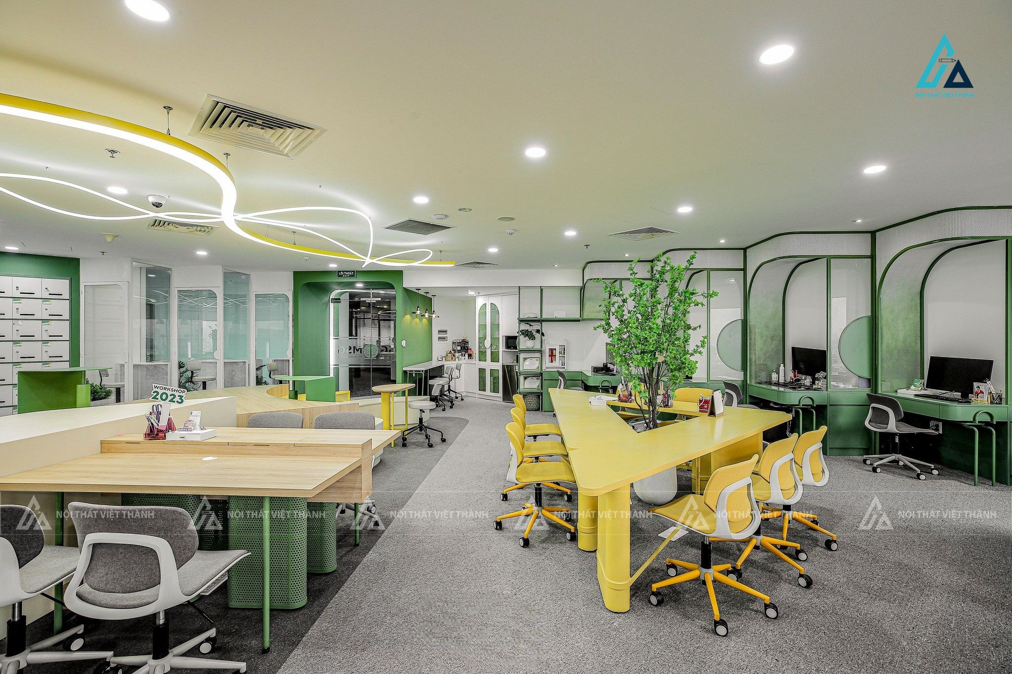 Thiết kế nội thất văn phòng ông An Lương Hòa Vĩnh Long 3