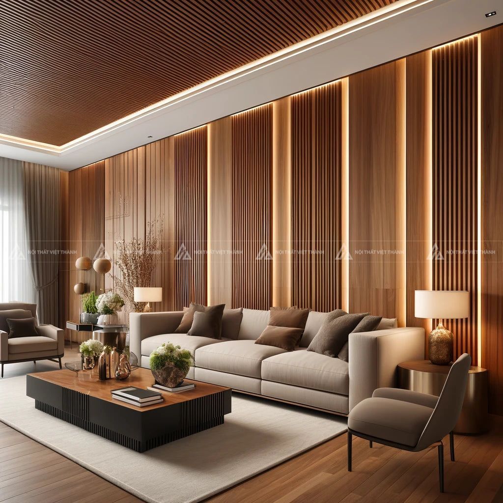 Thiết kế thi công nội thất gỗ óc chó tạo dấu ấn đẳng cấp