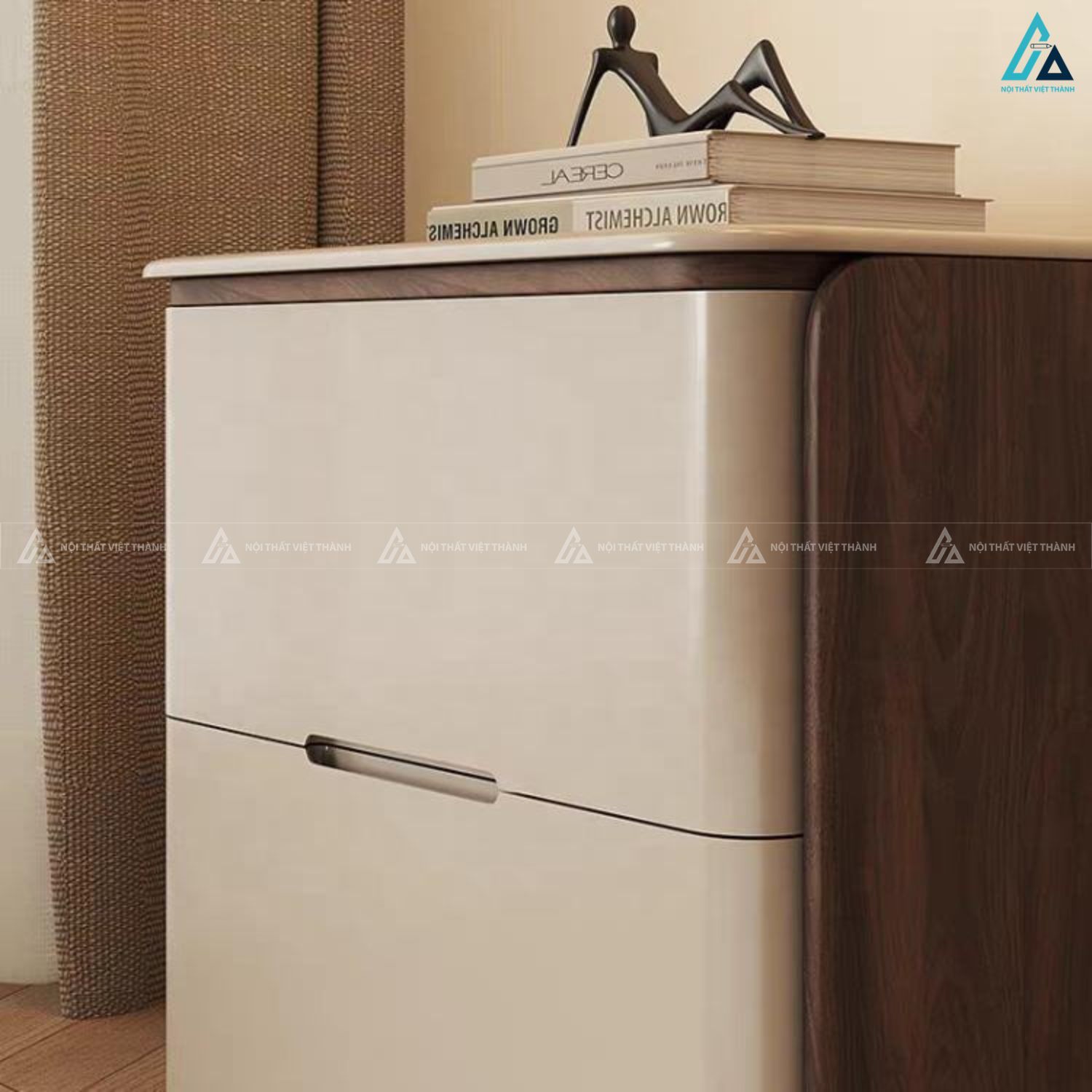 Tủ đầu giường ngăn kéo ẩn thiết kế tối giản sang trọng đẳng cấp 5