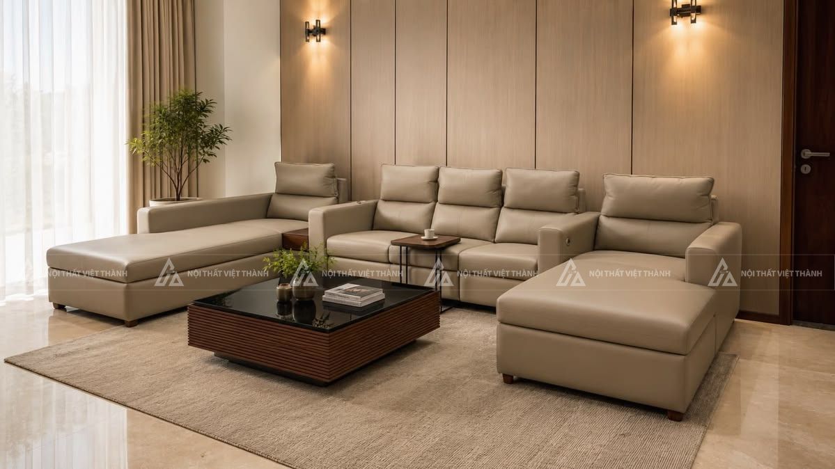 Mẫu sofa tối giản phù hợp nhiều phong cách nội thất