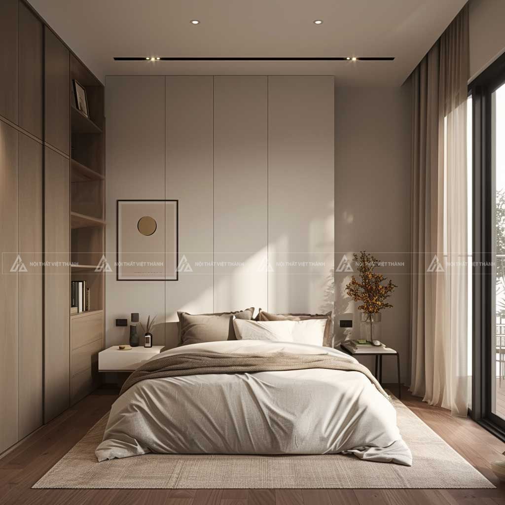 Bố trí hướng đầu giường hợp lý