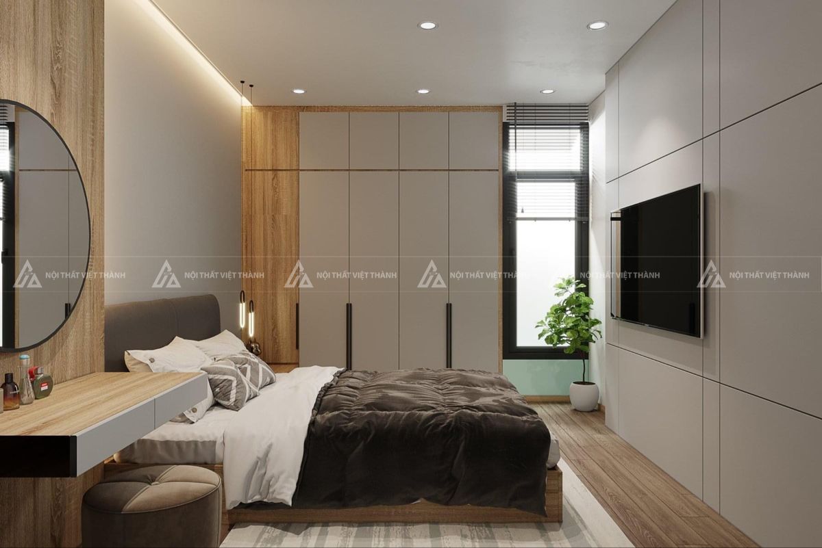 Bố trí tủ quần áo trong phòng ngủ đúng phong thuỷ