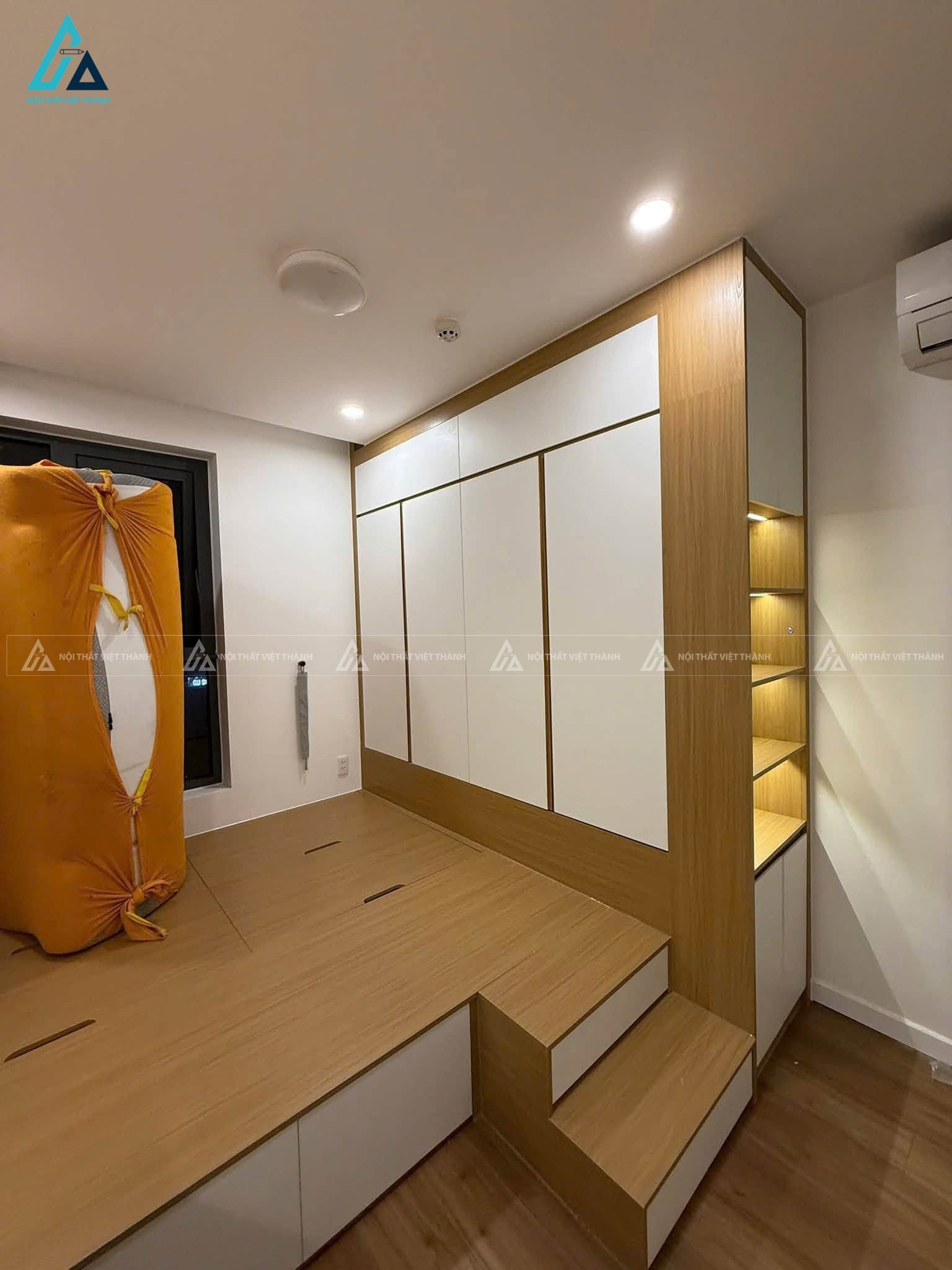 Thi công nội thất căn hộ chung cư ông Hải Bình Đức Tây Ninh 4
