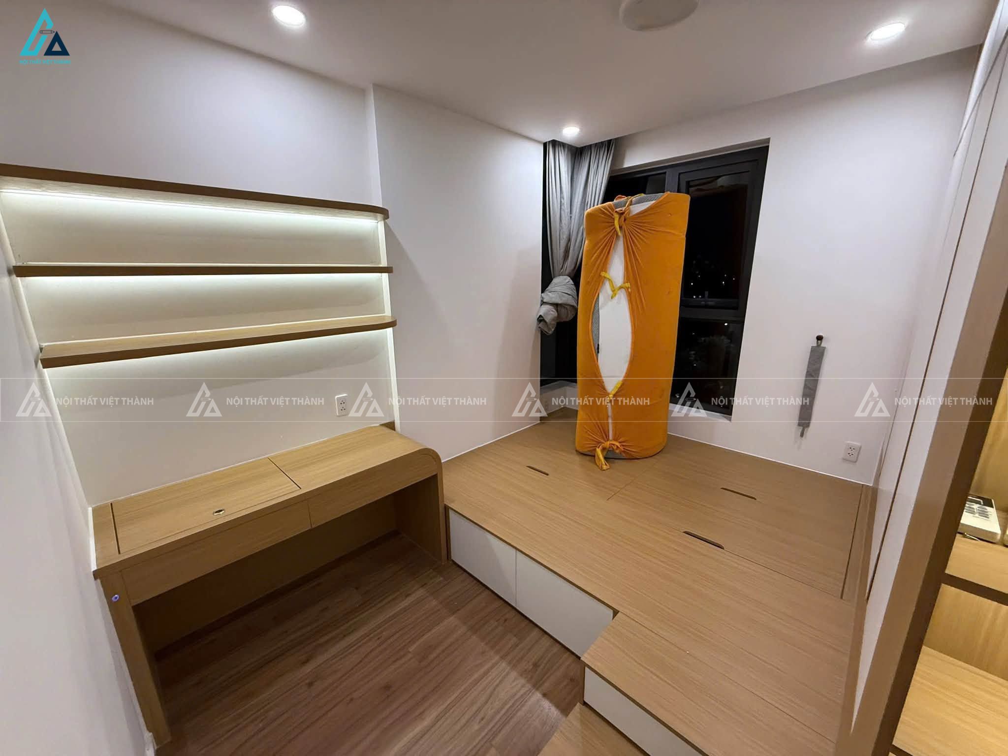 Thi công nội thất căn hộ chung cư ông Hải Bình Đức Tây Ninh 5