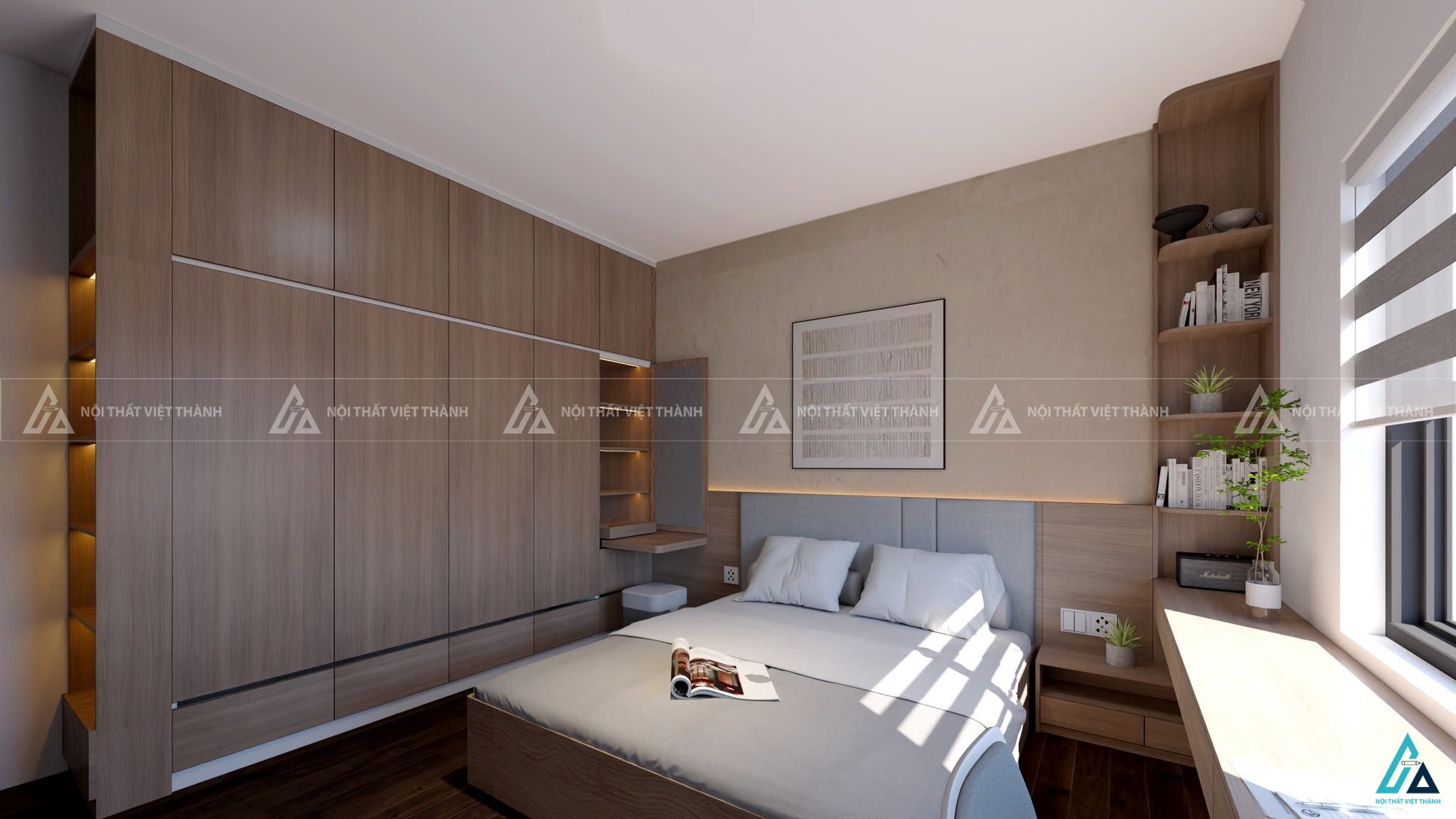 Thi công nội thất căn hộ chung cư anh Điền Tây Thạnh Hồ Chí Minh 10