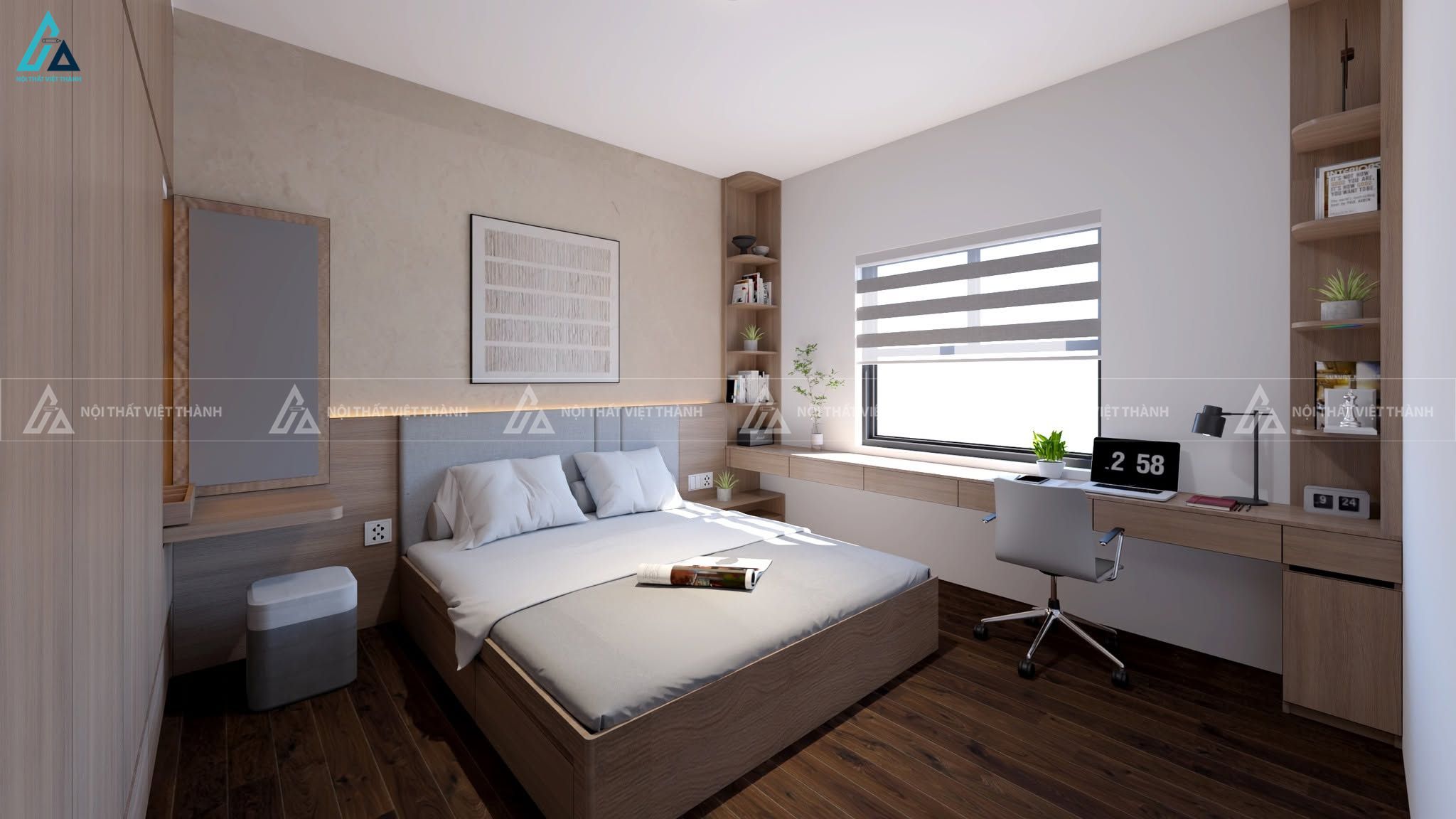 Thi công nội thất căn hộ chung cư anh Điền Tây Thạnh Hồ Chí Minh 9