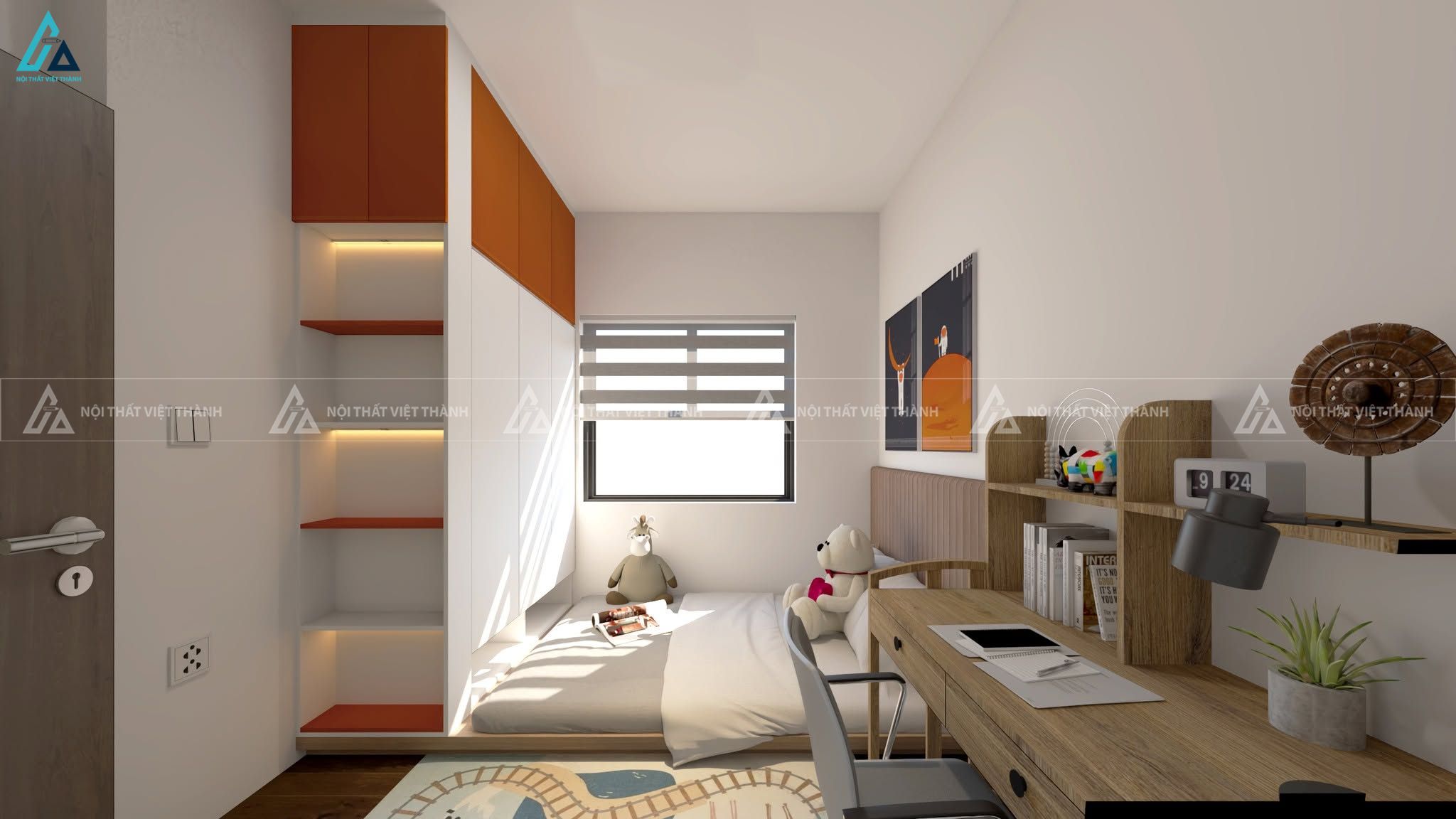 Thi công nội thất căn hộ chung cư anh Điền Tây Thạnh Hồ Chí Minh 6