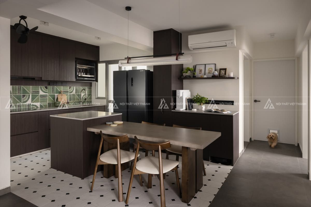 Bố trí khu vực ăn uống hợp lý khoa học