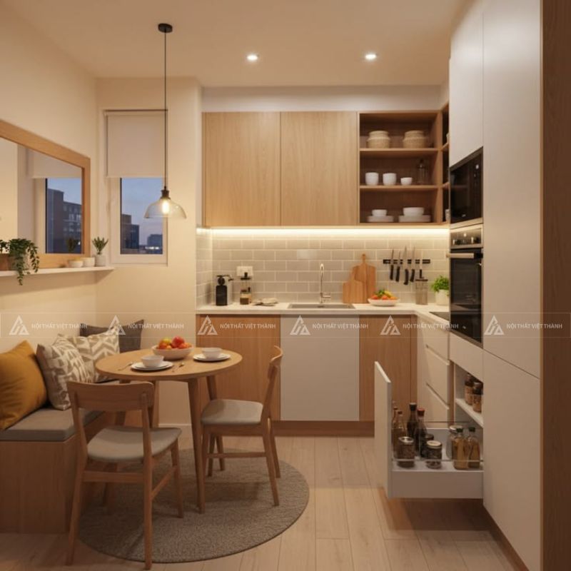 Thiết kế nội thất chung cư căn hộ phù hợp theo diện tích