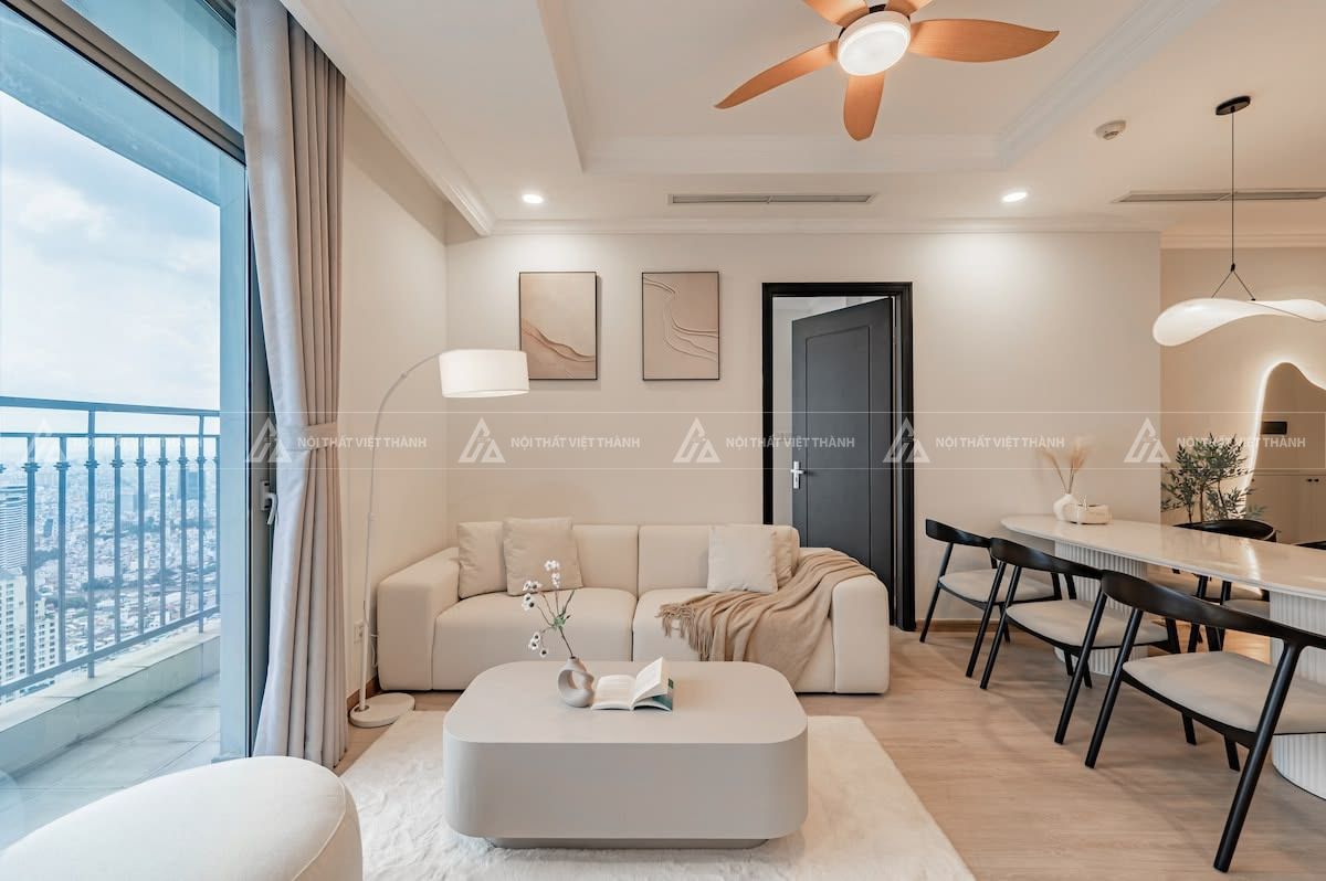 Nội thất chung cư căn hộ phong cách Bắc Âu