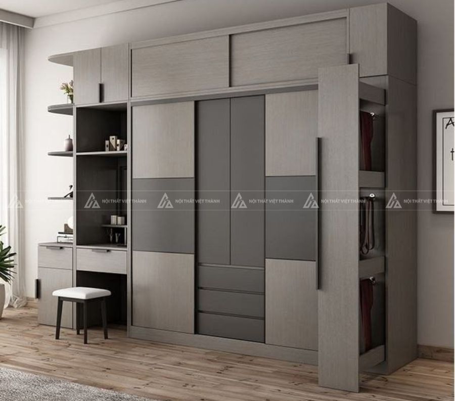 Khám phá mẫu tủ quần áo module hiện đại bí quyết lưu trữ cho mọi không gian